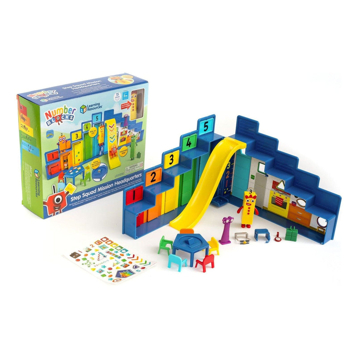 Numberblocks Step Squad Mission Headquarters 5055506411466