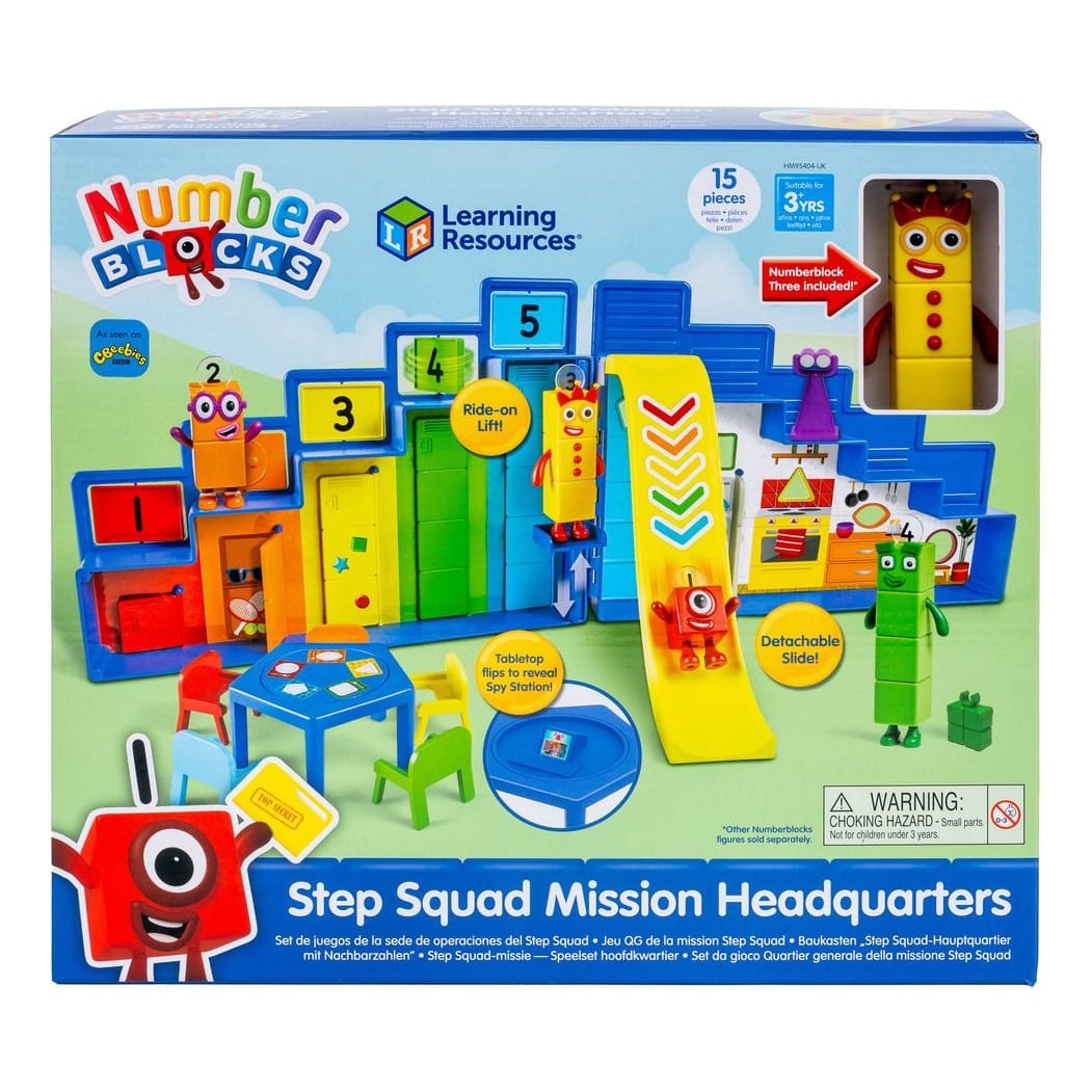 Numberblocks Step Squad Mission Headquarters 5055506411466