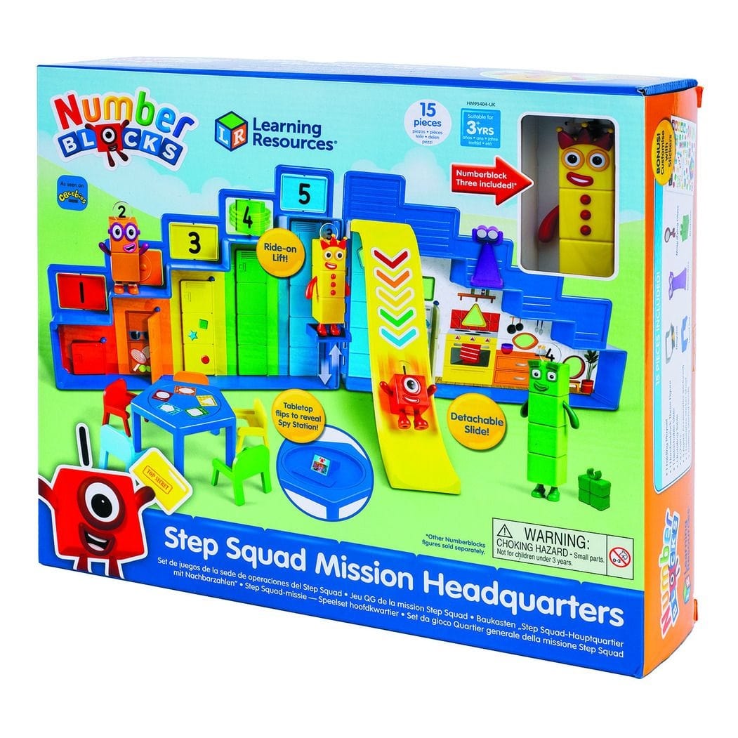 Numberblocks Step Squad Mission Headquarters 5055506411466