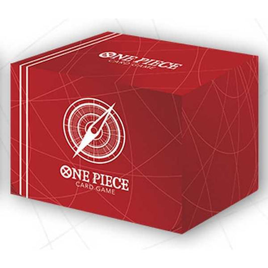 One Piece Card Game: Clear Card Case - Standard Red 811039039950