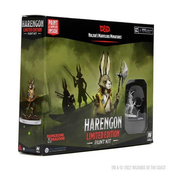 Paint Kit - Harengon: D&D Nolzur's Marvelous Unpainted Miniatures 634482904602