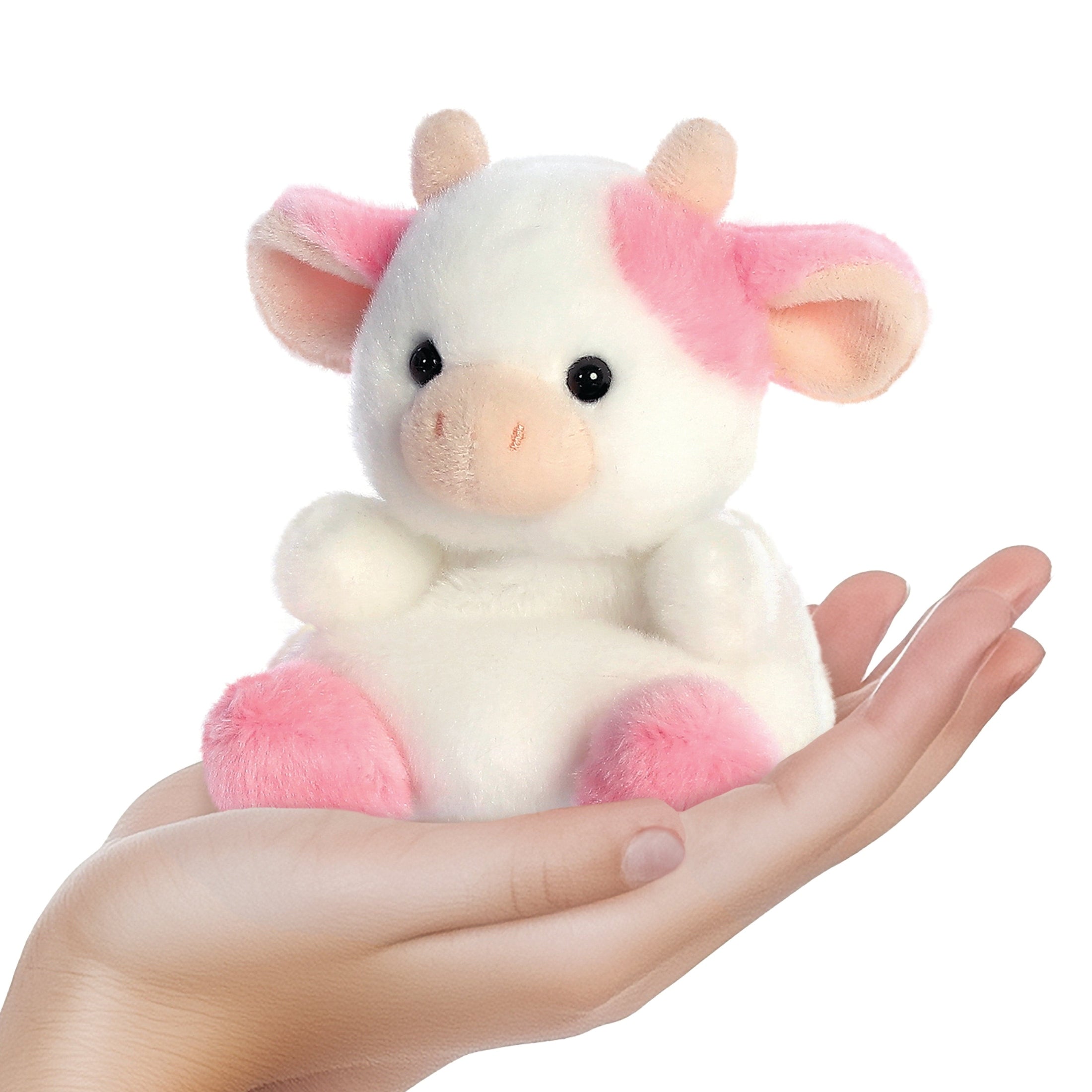 Palm Pals Belle Strawberry Cow 5in 5034566337657