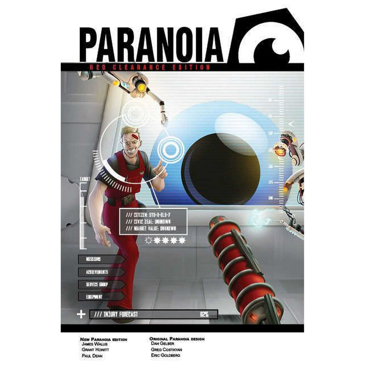 Paranoia Core Starter Set RPG 9781908460646