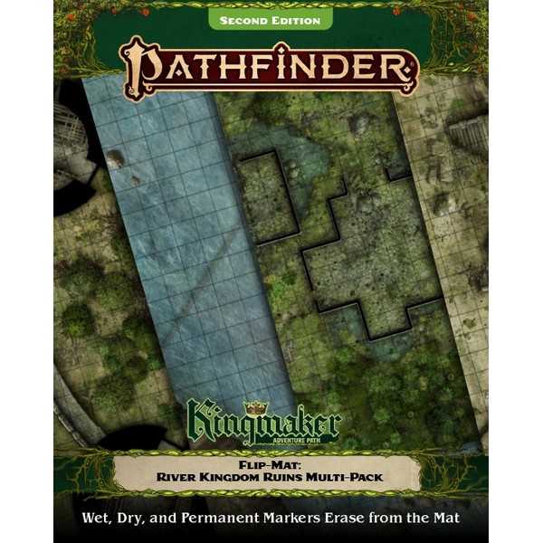 Pathfinder Flip-Mat: Kingmaker Adventure Path River Kingdoms Ruins Multi-Pack 9781640784185
