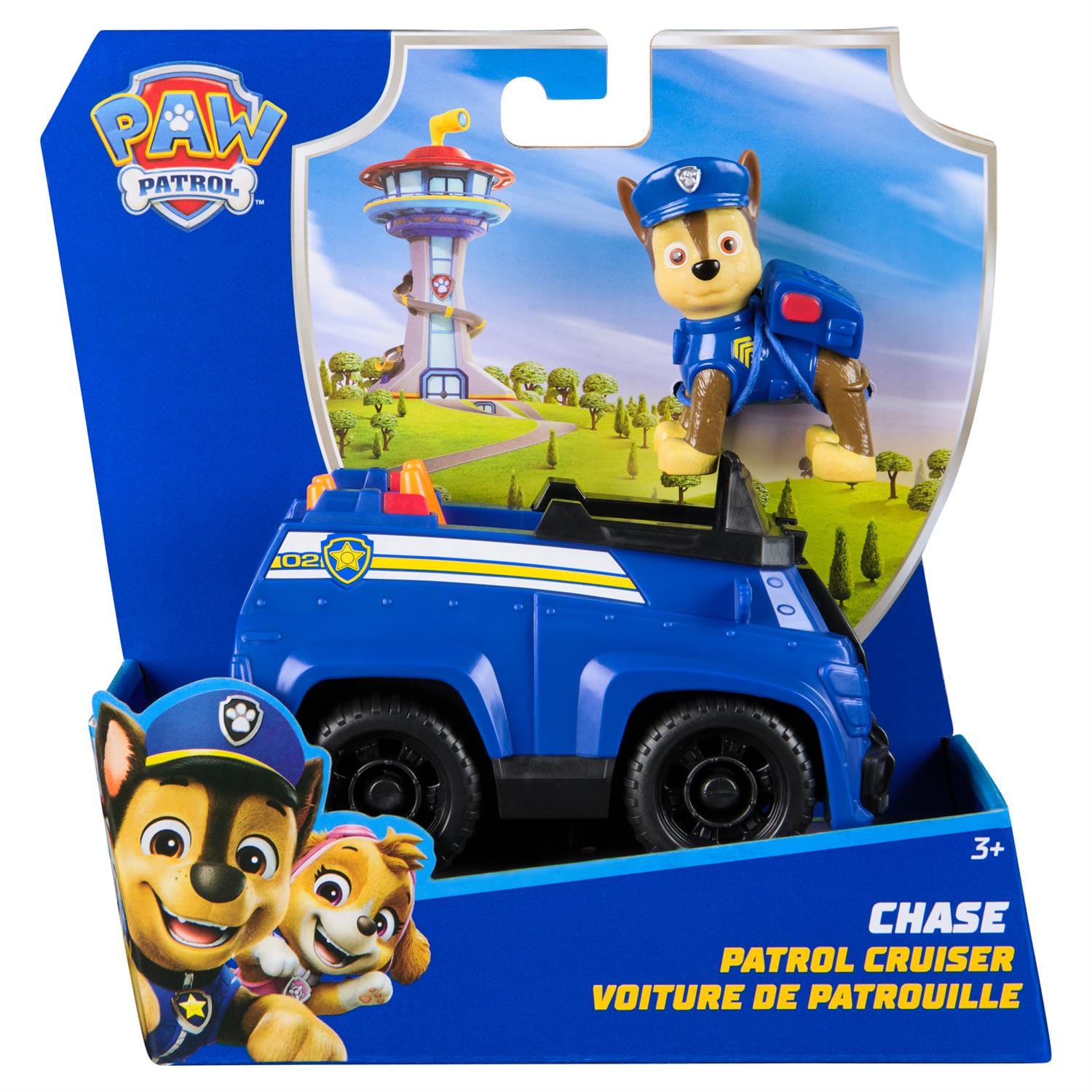 Paw Patrol – Chase Basic Vehicle Toy for Kids 681147037502
