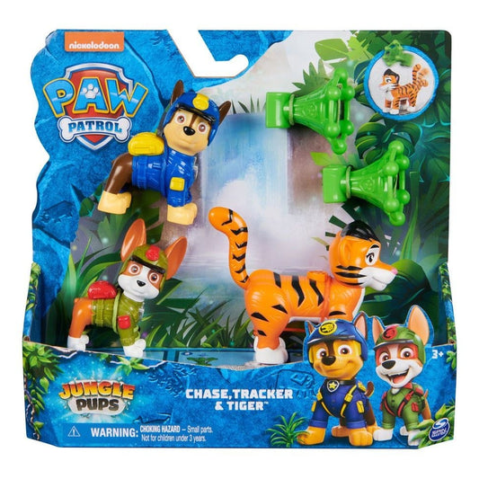 Paw Patrol Figure Hero Pups Jungle Chase&Tracker 778988503355
