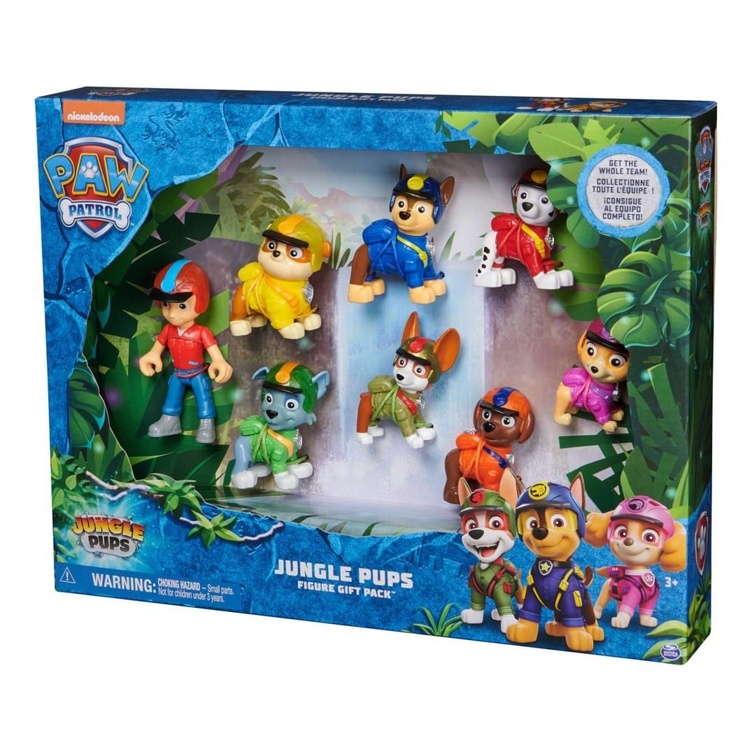 Paw Patrol Jungle Figure Giftpack 778988498354