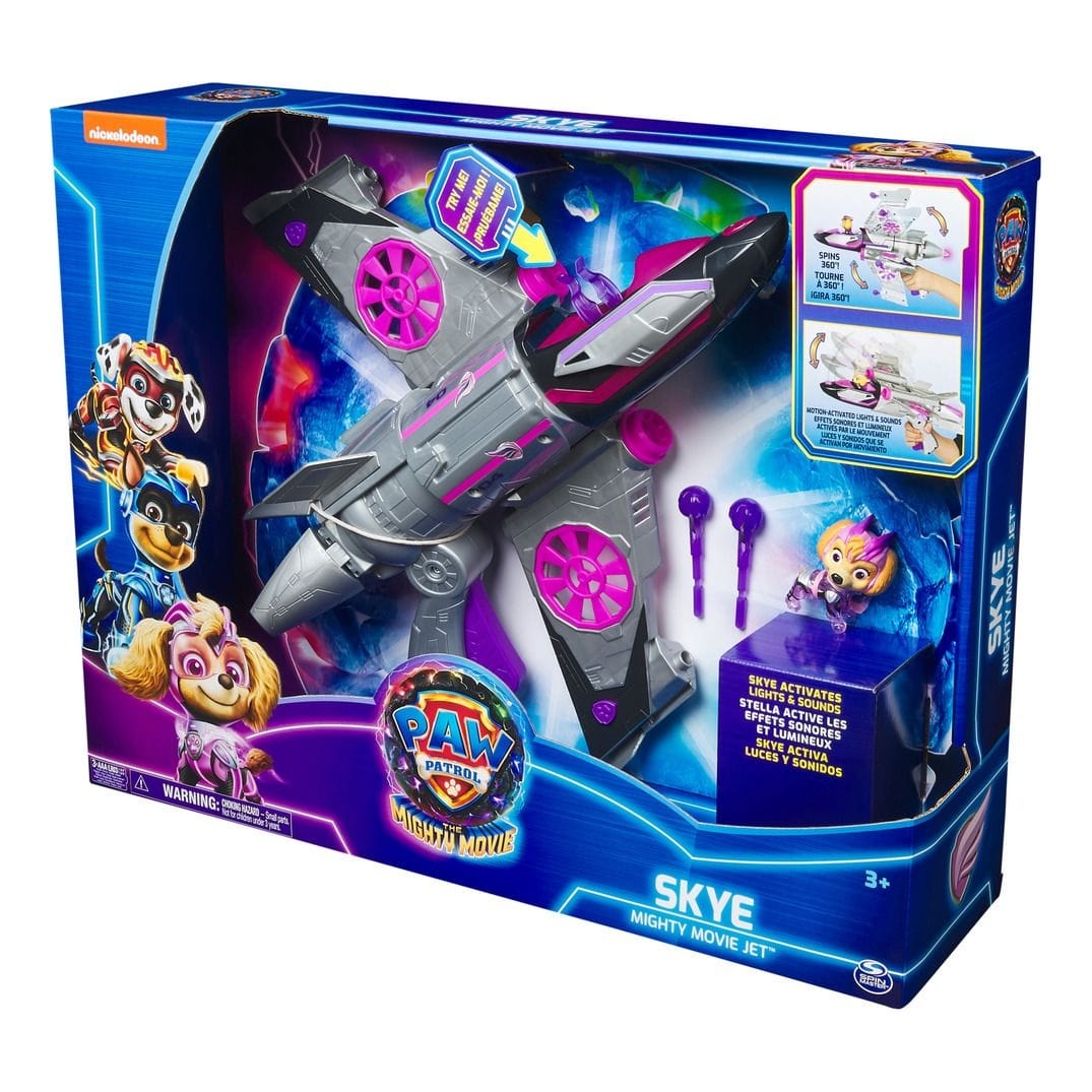 Paw Patrol Mighty Movie Skye Deluxe Vehicle 778988486269