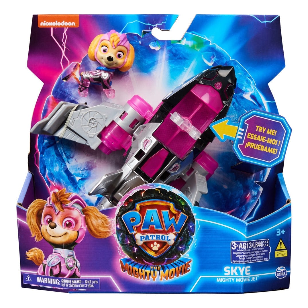 Paw Patrol Mighty Movie Themed Vehicles Skye Playset 778988486450