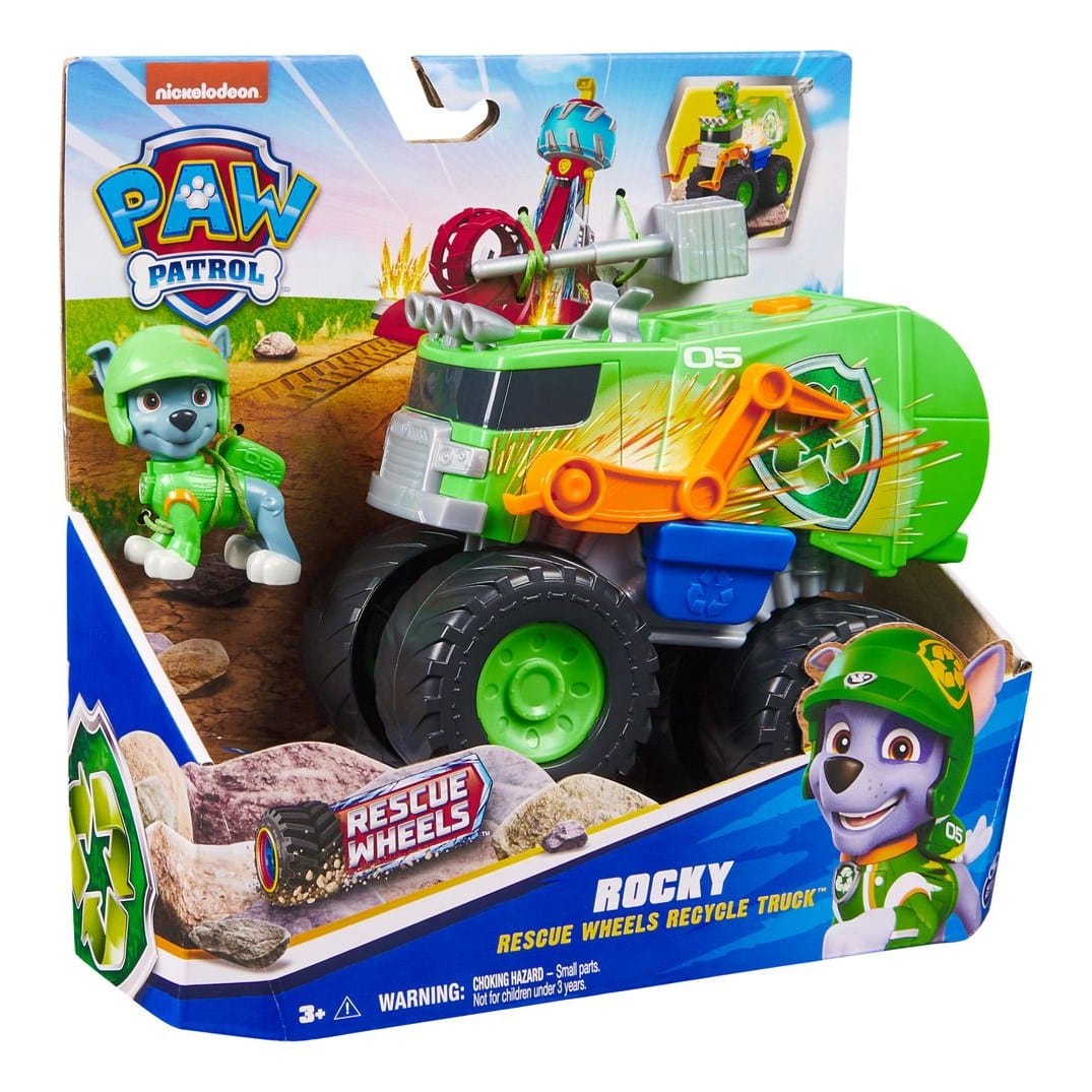 Paw Patrol Rescue Wheels Themed Vehicle - Rocky 778988453384
