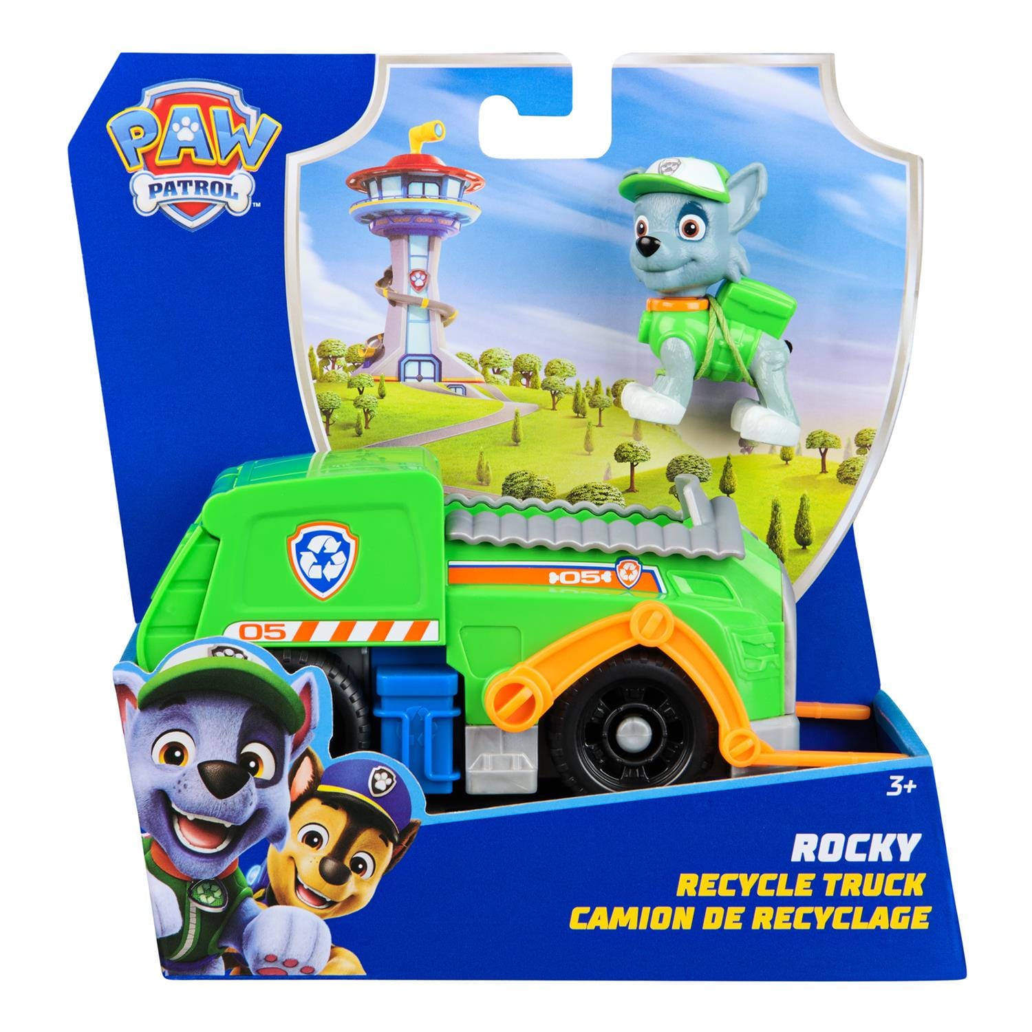 Paw Patrol – Rocky Basic Vehicle Toy for Kids 681147037526