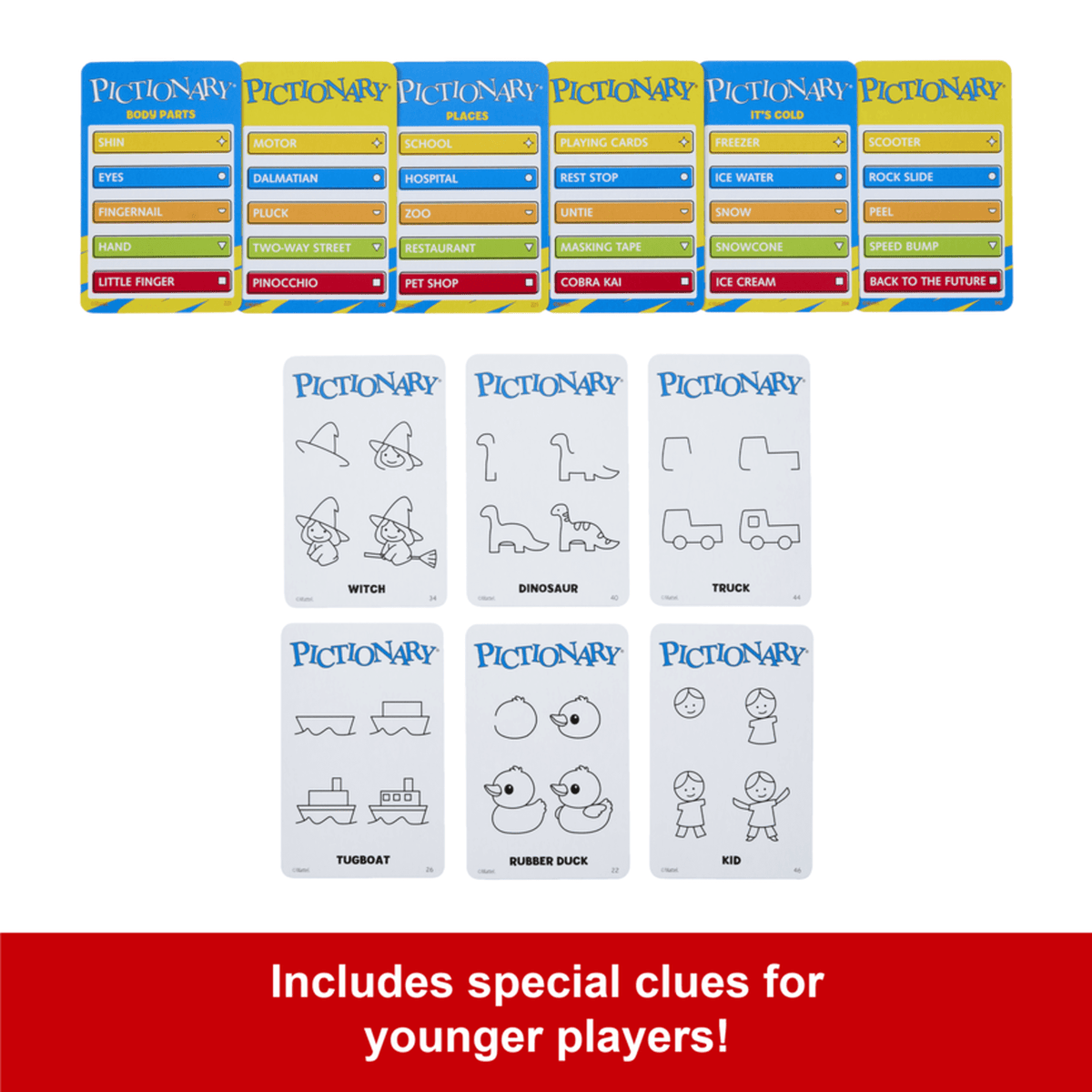 Pictionary Core Refresh Family Board Game
