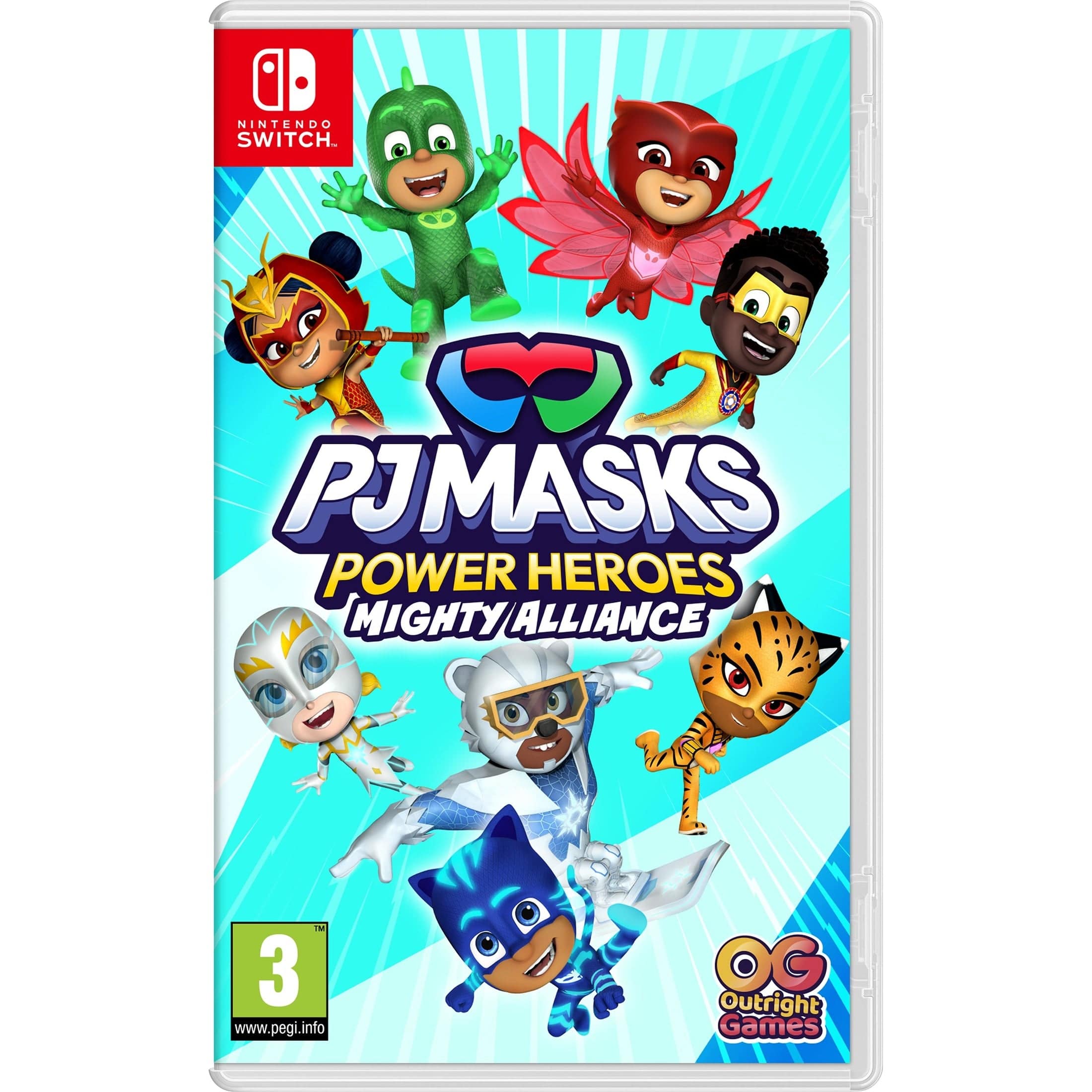 PJ Masks Power Heroes Mighty Adventure Game 5061005352162
