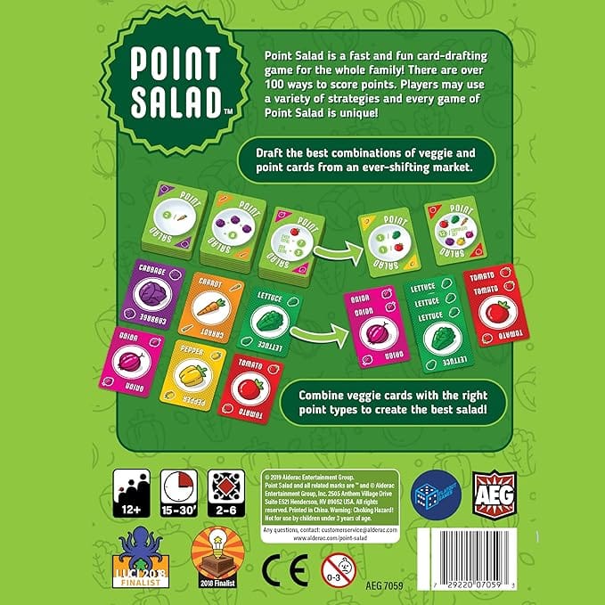 Point Salad: The Salad-Building Game 729220070593