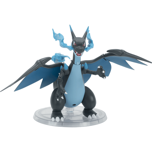 * Pokemon 6in Super Articulated Mega Charizard X 191726509042