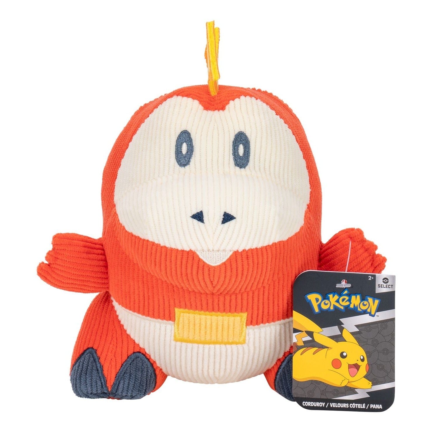 Pokemon 8in Corduroy Plush Fuecoco 191726727996