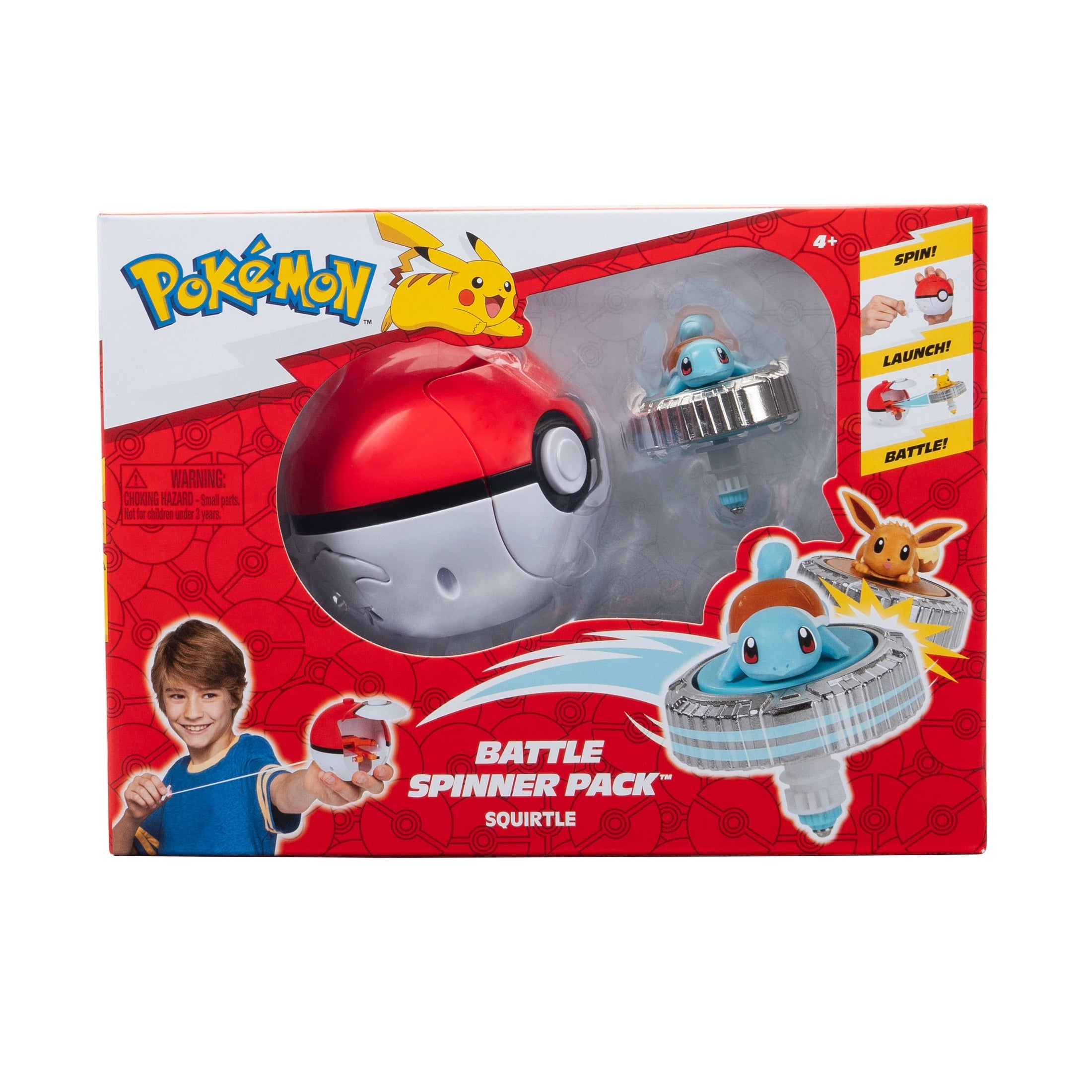 Pokemon Battle Spinner Pack (Squirtle&Poke Ball) 191726768692