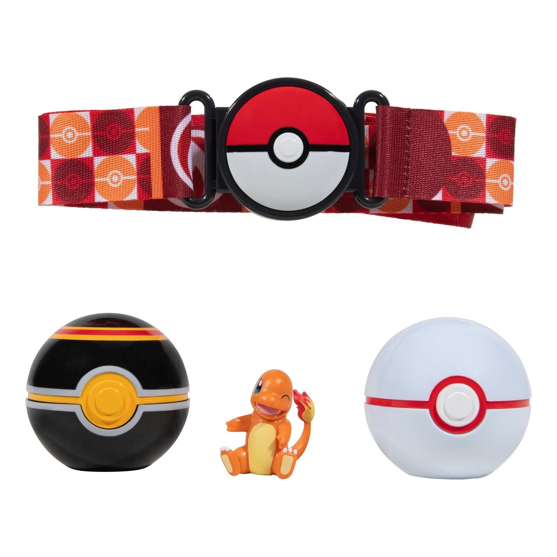 Pokemon Clip N Go Poke Ball Belt Set Charmander 191726483168