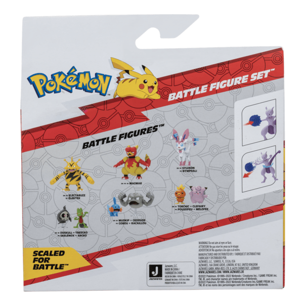 * Pokemon Figure 2 Pack - 4.5in Mewto & 2in Mew 191726471394