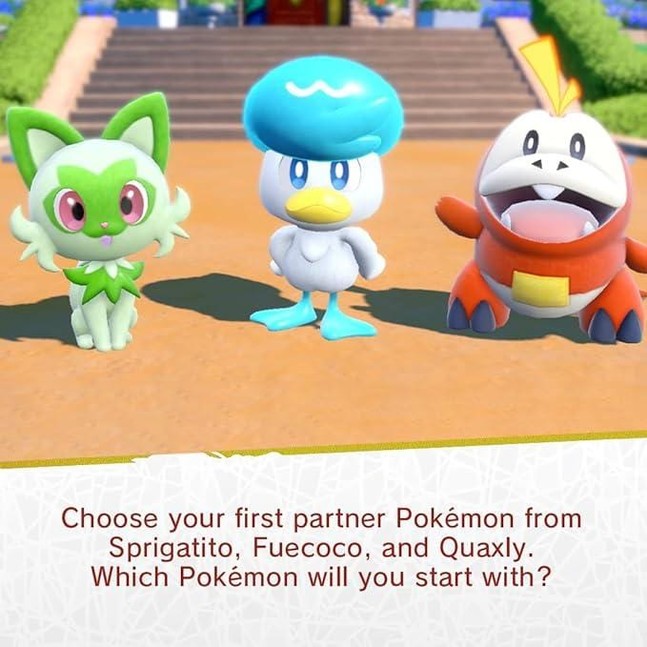 Pokémon Scarlet Nintendo Switch 0045496510725