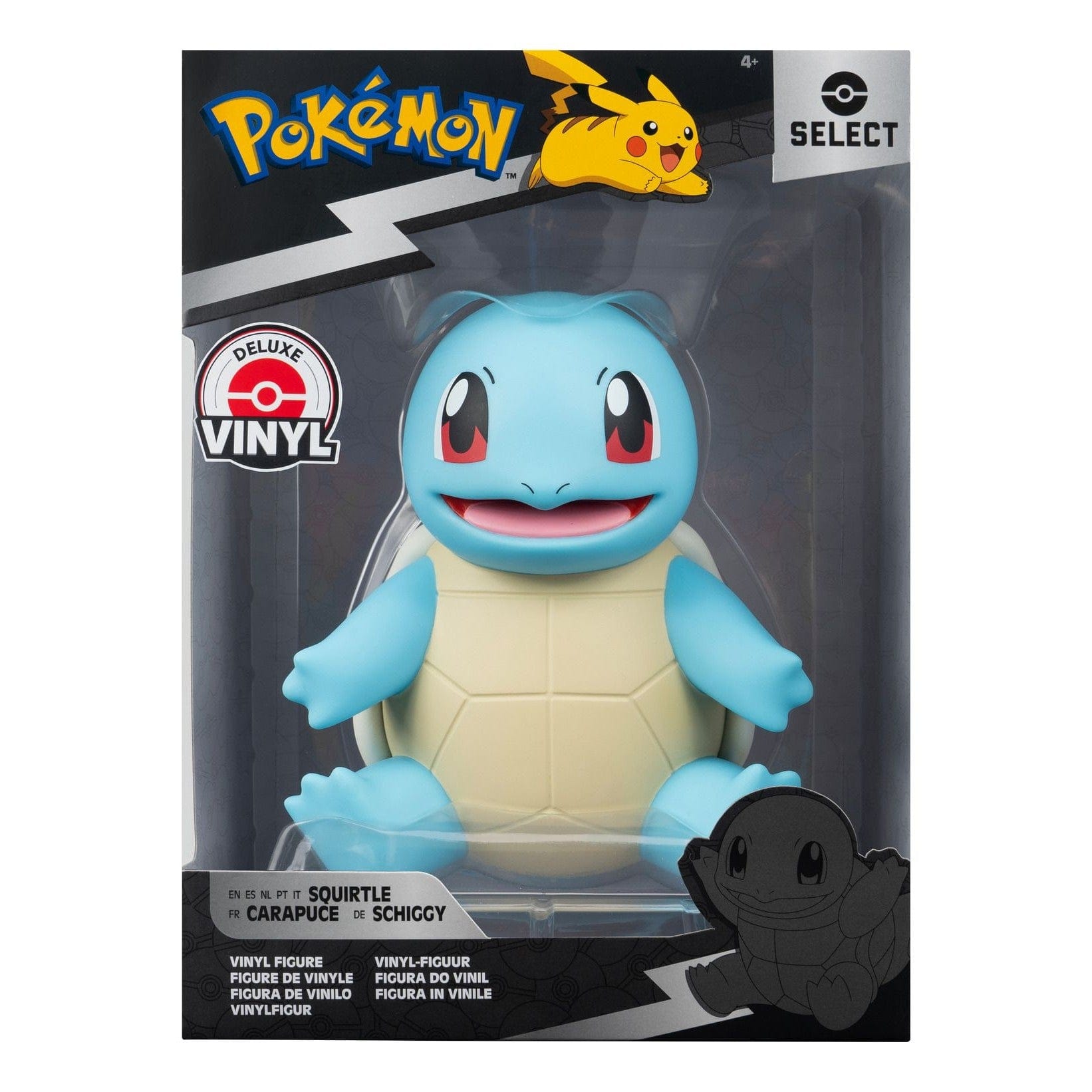 Pokémon Select Deluxe Squirtle Vinyl Figure | Lennie's Toys