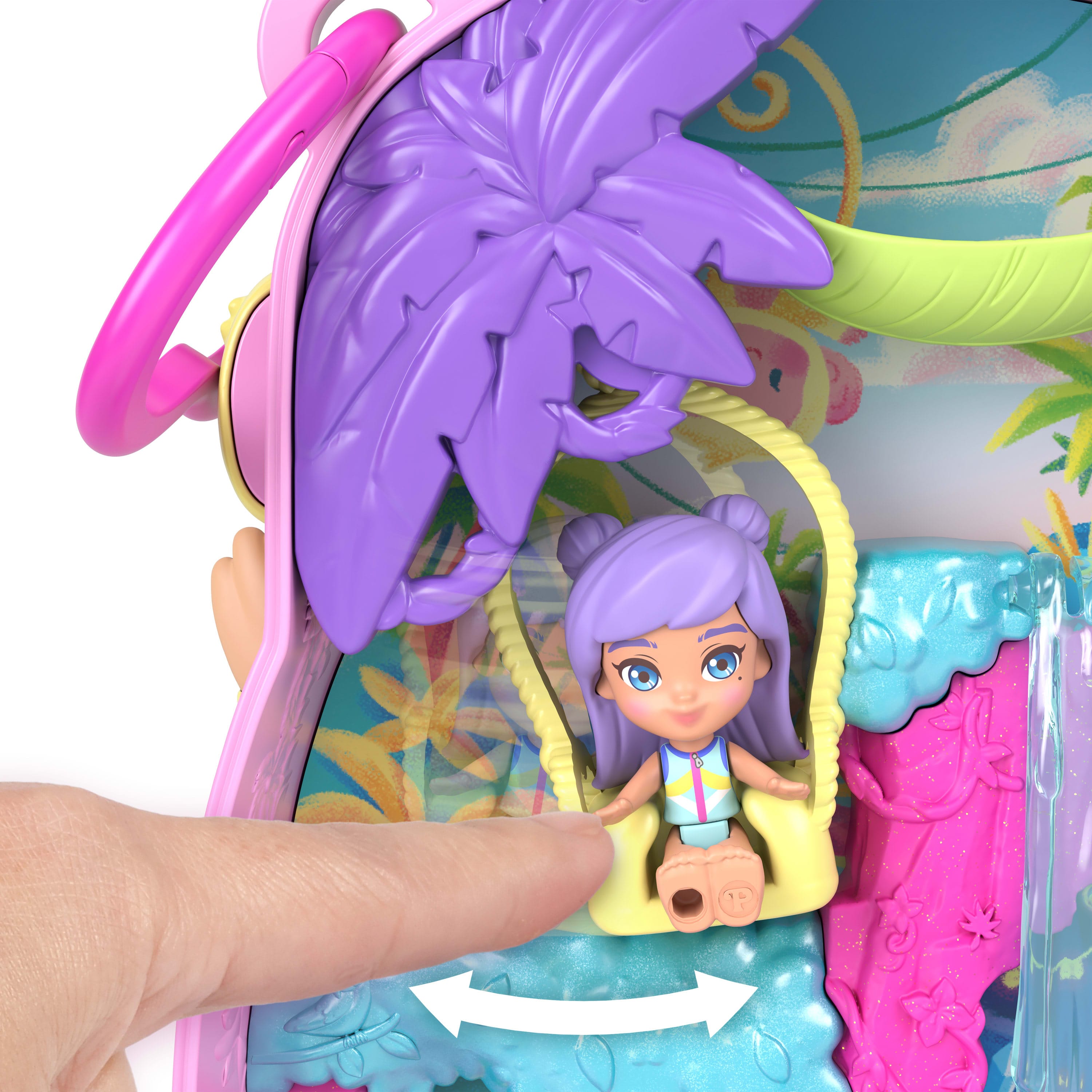 * Polly Pocket Core Compact: Pineapple Monkey