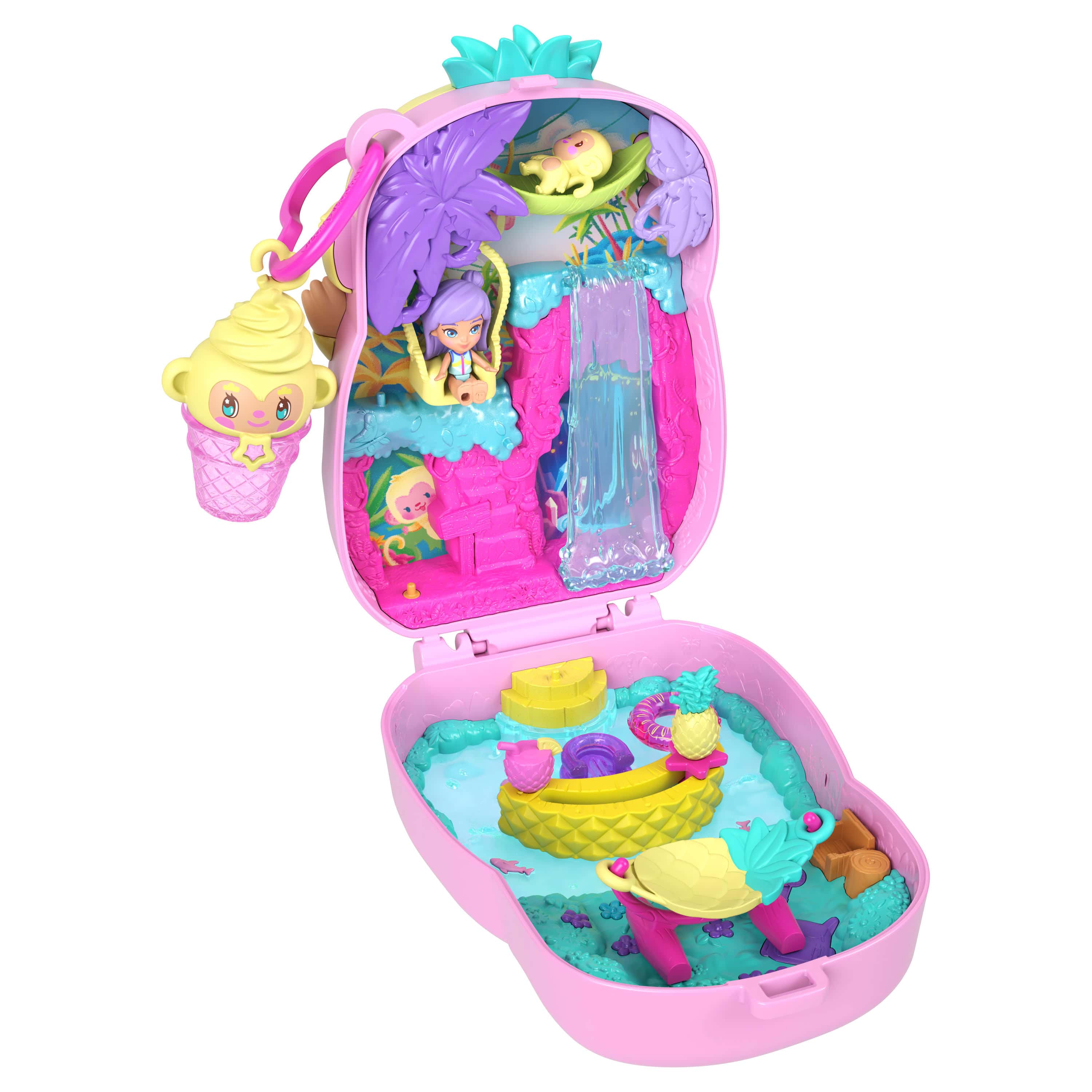 * Polly Pocket Core Compact: Pineapple Monkey