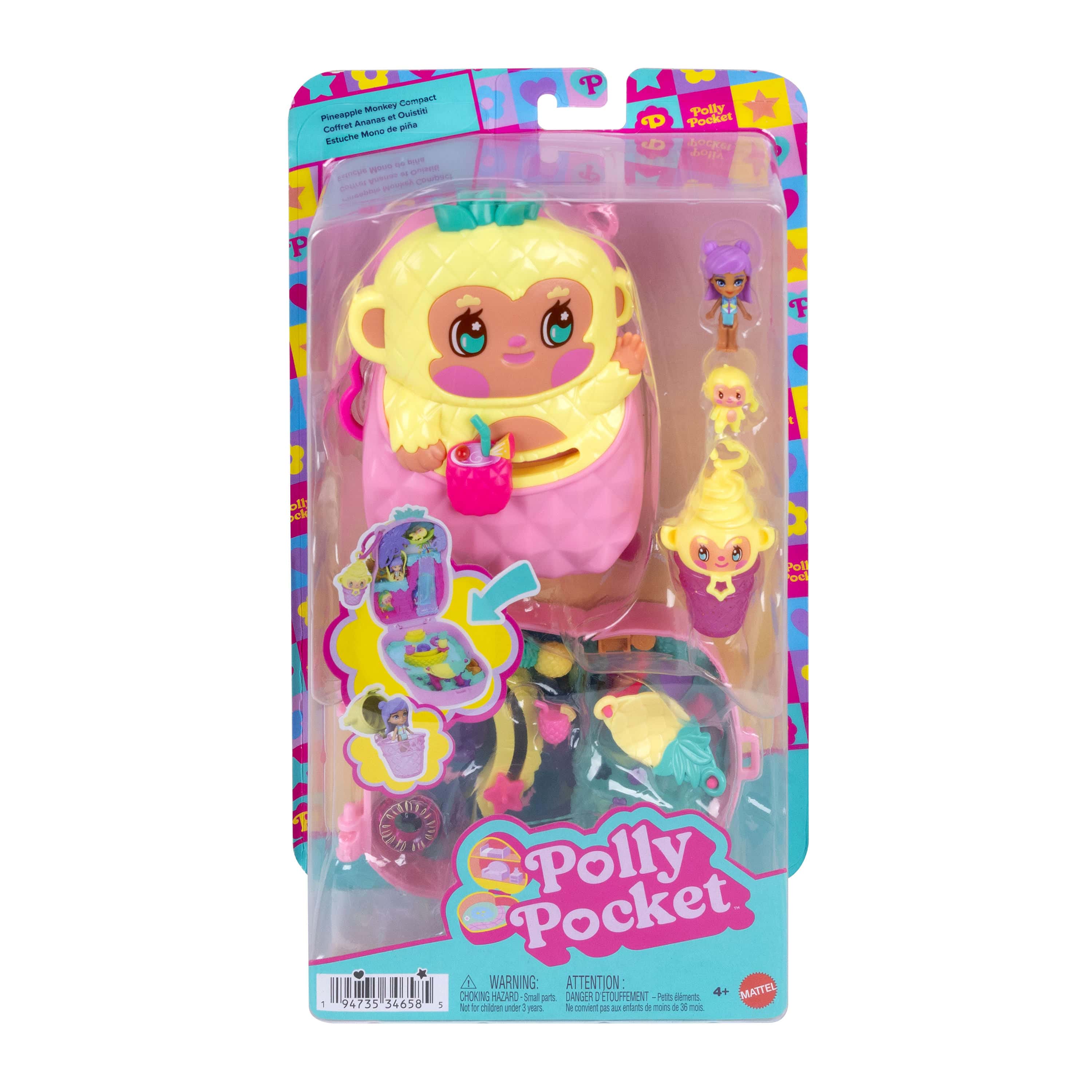 * Polly Pocket Core Compact: Pineapple Monkey