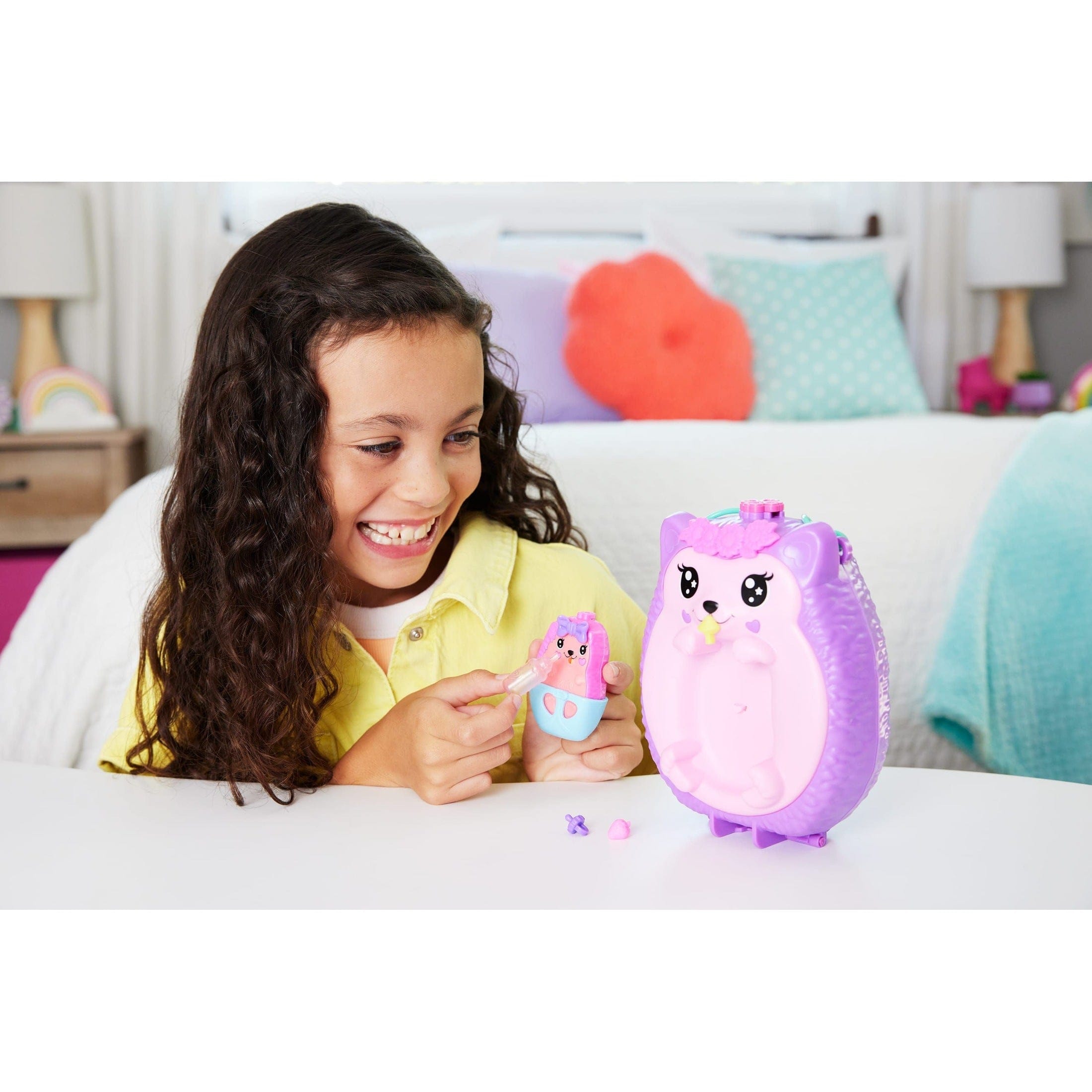 * Polly Pocket - Hedgehog Mum & Baby 194735261697