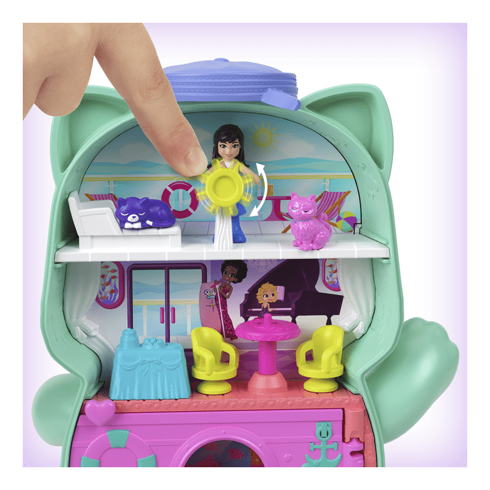 * Polly Pocket - Set Sail Kitty Compact 194735274963