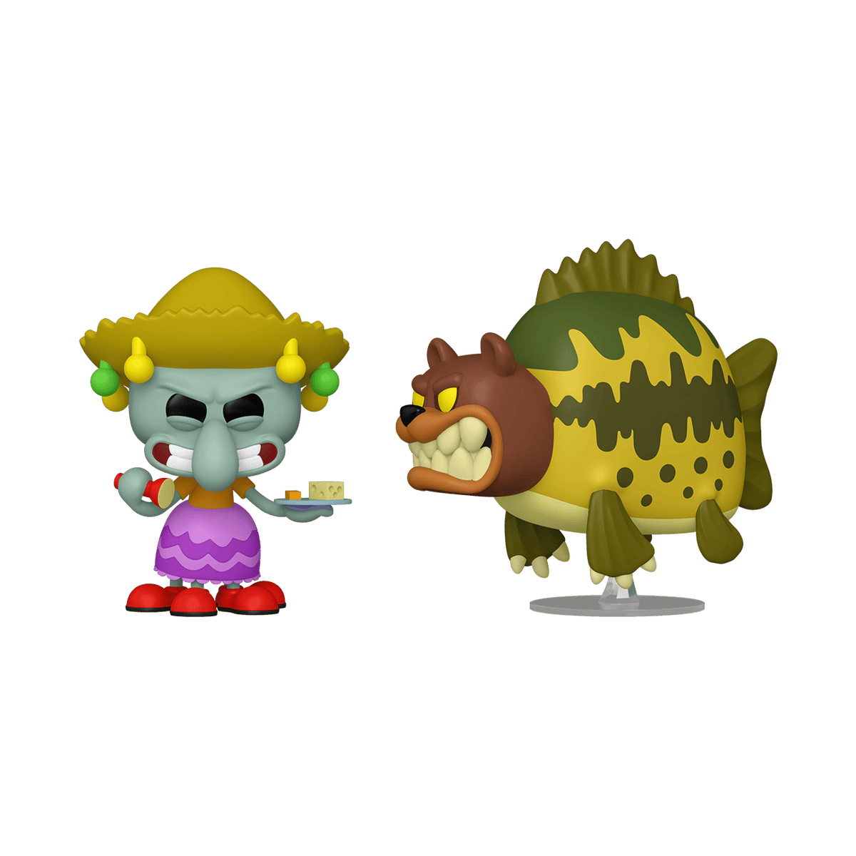 Pop! 2-Pack - Spongebob - Squidward & Sea Bear