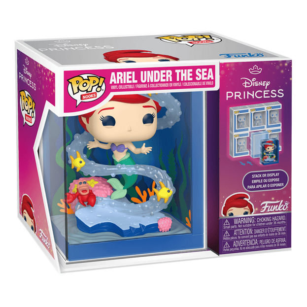 Pop! Nooks - The Little Mermaid - Ariel Under Sea