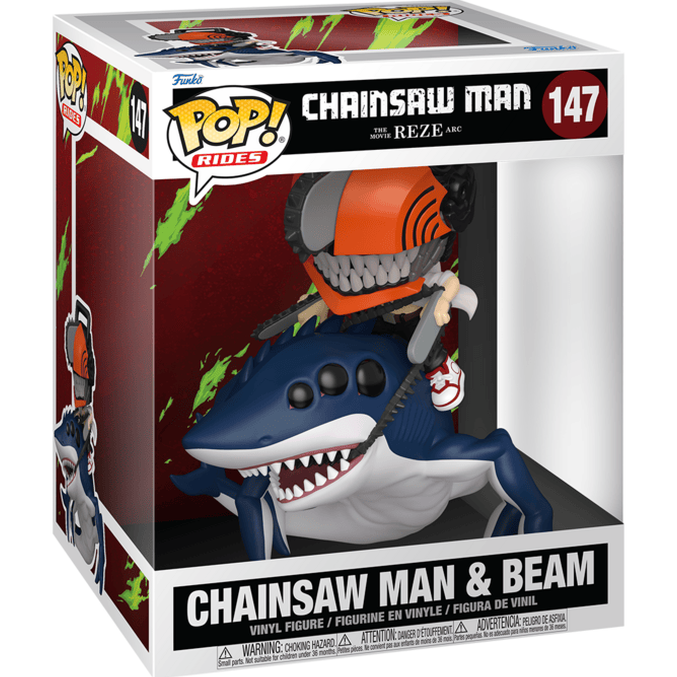 Pop! Ride Deluxe - Chainsaw Man: Reze - CSM & Beam