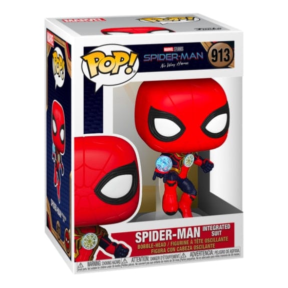 Pop! Vinyl - SM: NWH- Spider-Man (Integrated Suit) 889698568296