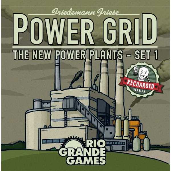 Power Grid: The New Power Plant Cards - Set 1 655132006040