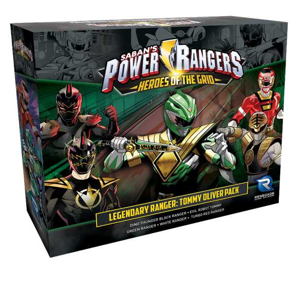 Power Rangers: Heroes of the Grid Legendary Ranger: Tommy Oliver Pack 810011720527