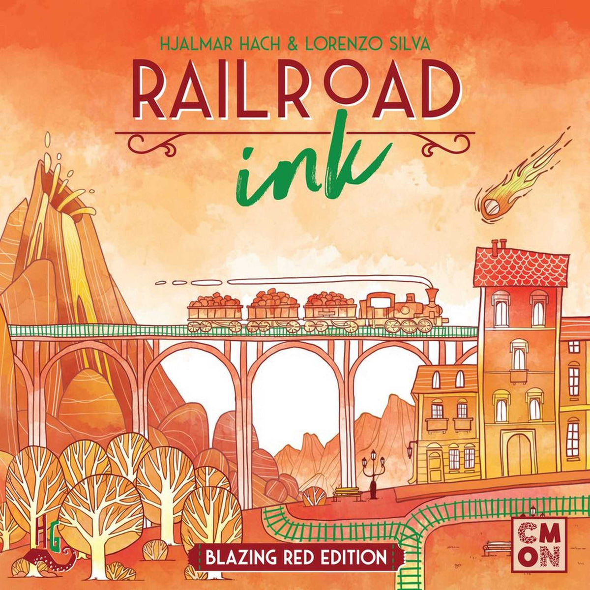 Railroad Ink: Blazing Red Edition 8056324760375