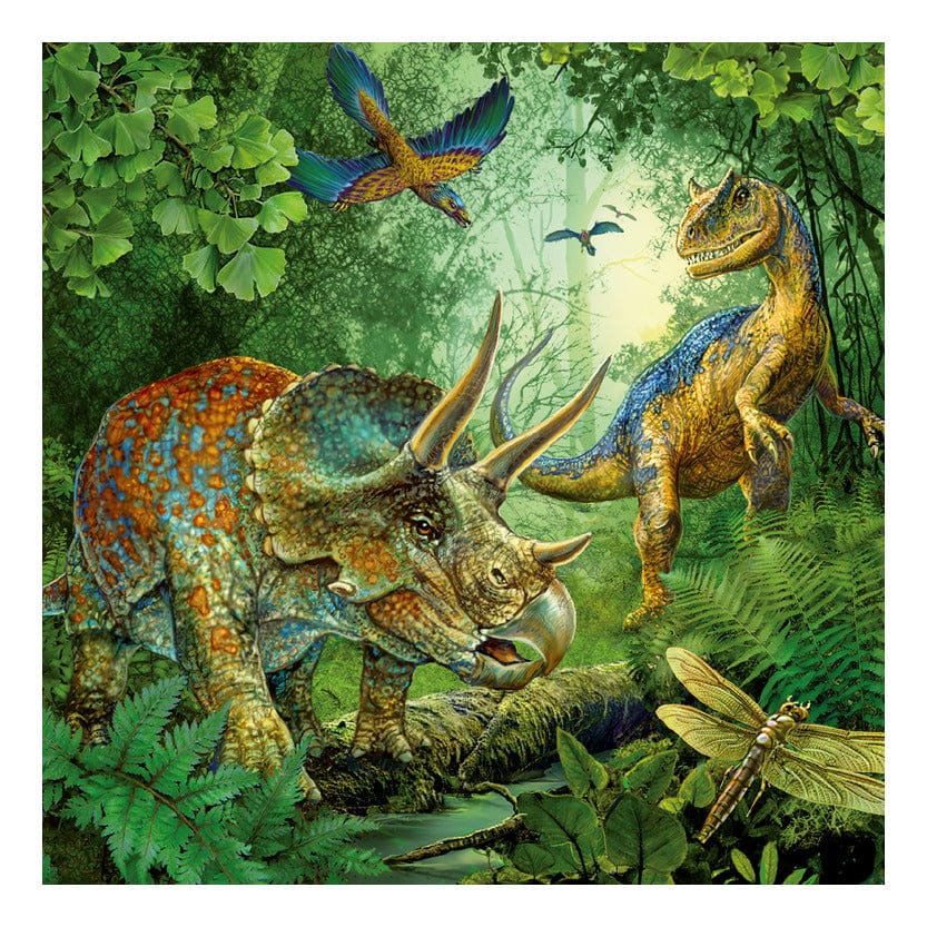 Ravensburger Dinosaur Fascination 3x49pc Jigsaw Puzzle 4005556093175