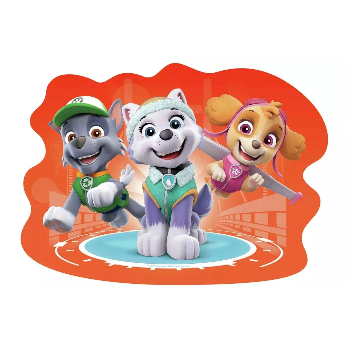 Ravensburger Paw Patrol Four Large Shaped Puzzles Set 4005556030286