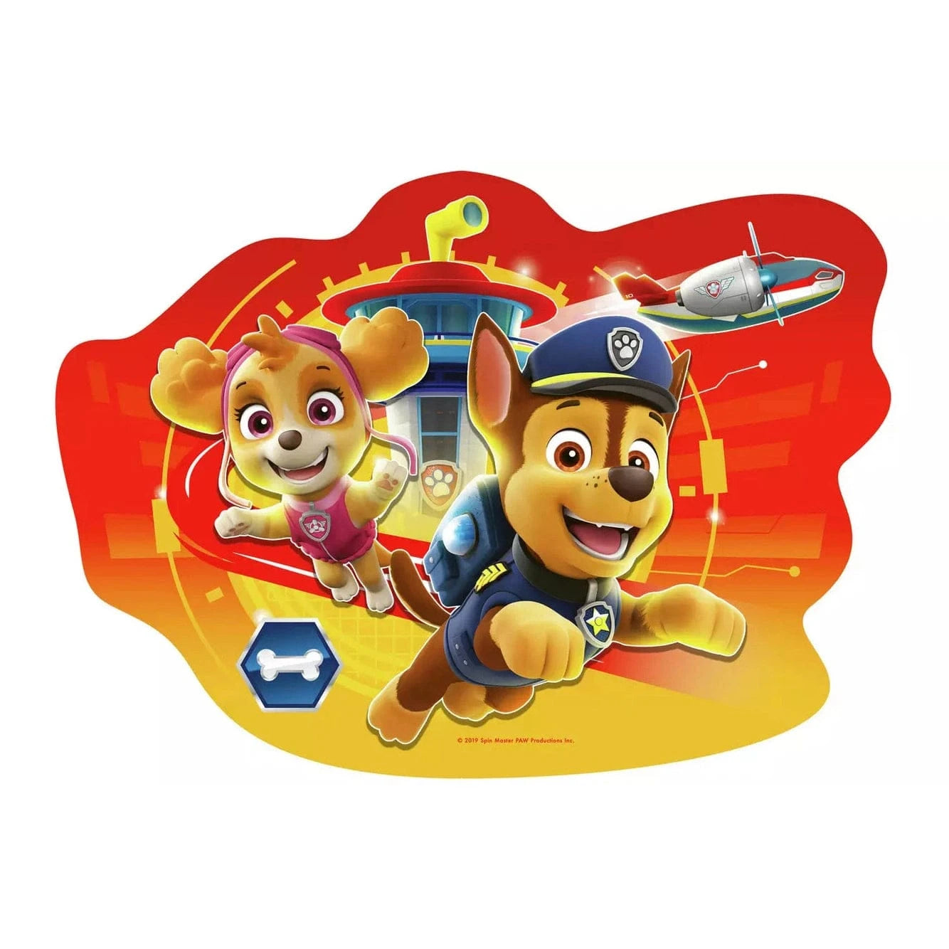 Ravensburger Paw Patrol Four Large Shaped Puzzles Set 4005556030286