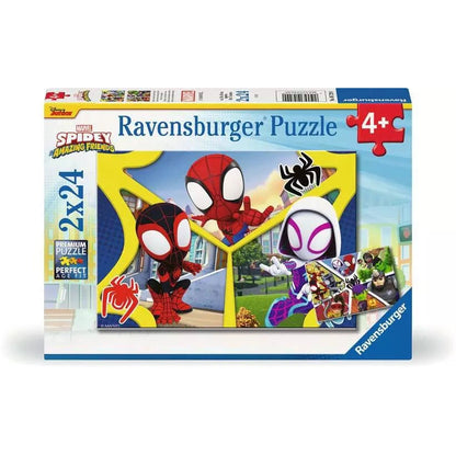 Ravensburger - Spidey And His Amazing Friends 2x24pc 4005556057290