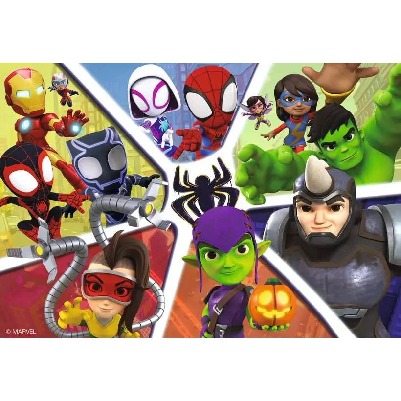 Ravensburger - Spidey And His Amazing Friends 2x24pc 4005556057290
