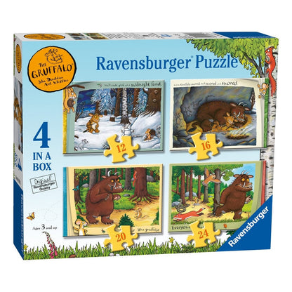 Ravensburger The Gruffalo 4 in a Box Jigsaw Puzzle Set 4005556069163