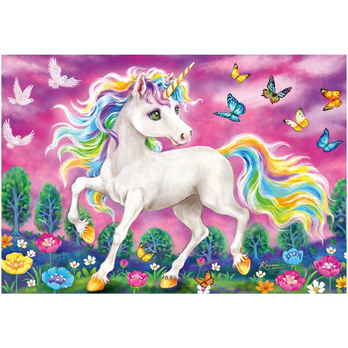 Ravensburger Unicorn & Pegasus 2x24pc Jigsaw Puzzle 4005556056774