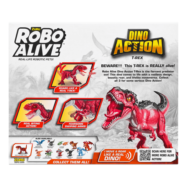 Robo Alive Dino Action T-Rex S1 193052037916