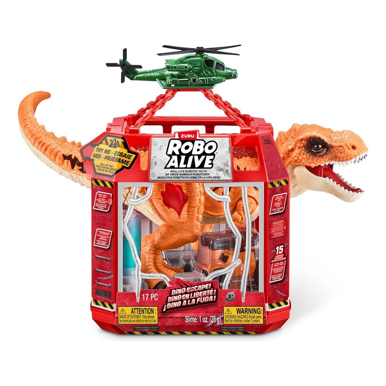 * Robo Alive Dino Escape Playset S1