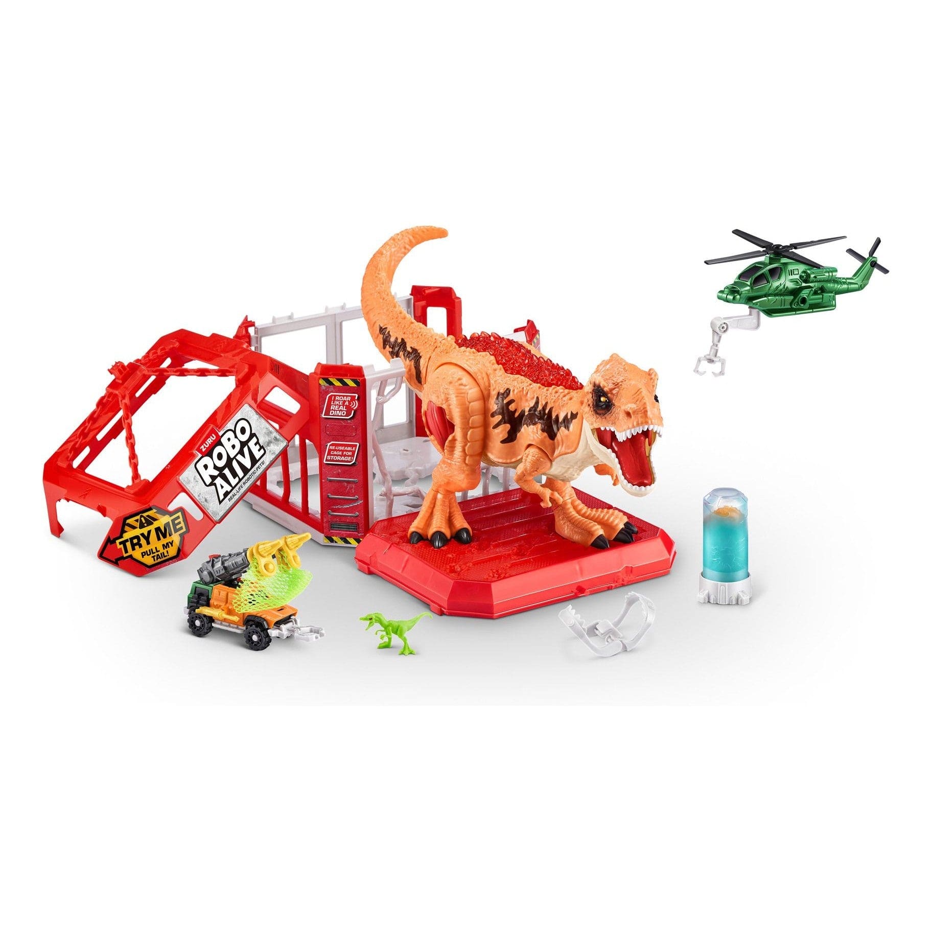 * Robo Alive Dino Escape Playset S1