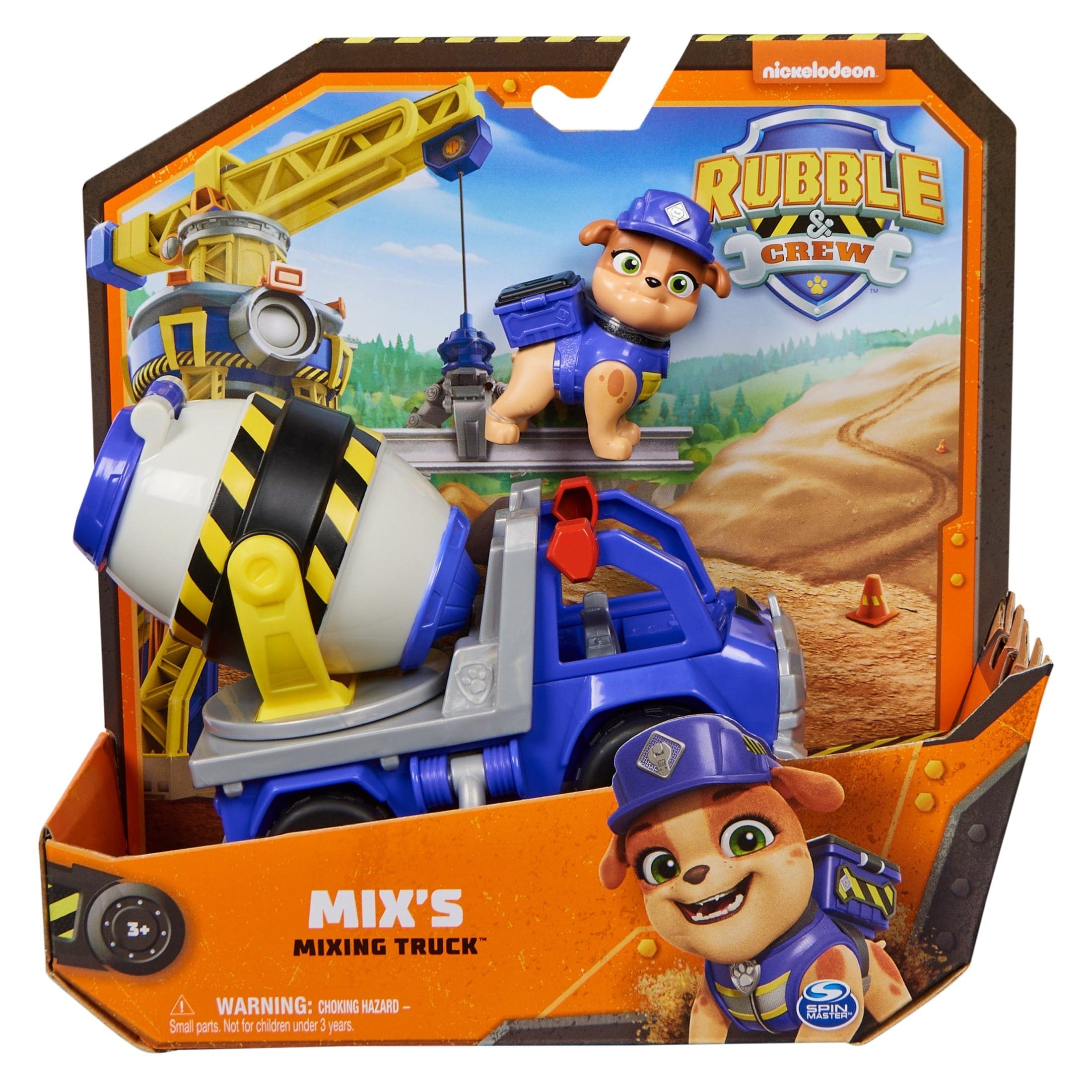 Rubble & Crew – Mix's Mixing Truck Playset 778988456958