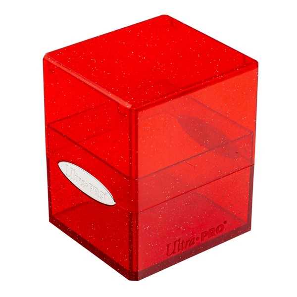 Satin Cube - Glitter Red 74427160098