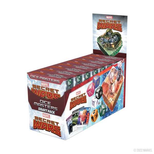 Secret Wars Countertop Display (8ct.): Marvel Dice Masters 634482784013
